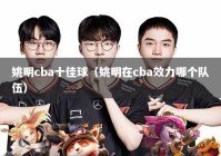 姚明cba十佳球（姚明在cba效力哪个队伍）