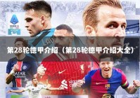 第28轮德甲介绍（第28轮德甲介绍大全）
